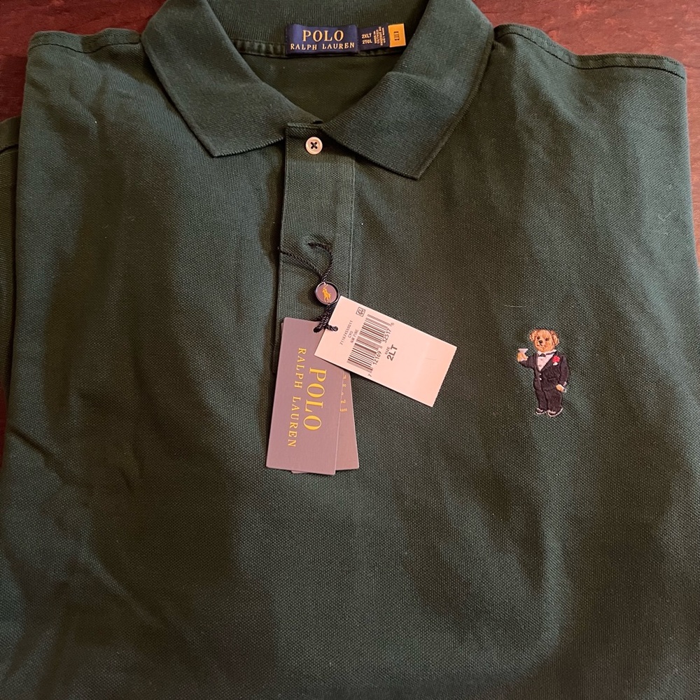 Ralph Lauren Mesh Polo XXLT NWT!